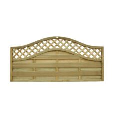 5013053179758 1 1.8m x 0.9m Pressure Treated Decorative Europa Prague Fence Panel Pack of 3.jpg